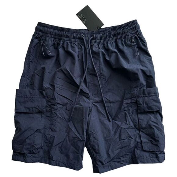 CSG Glyde Men’s Cargo Short Navy Blue Men’s Size Small - Picture 1 of 4
